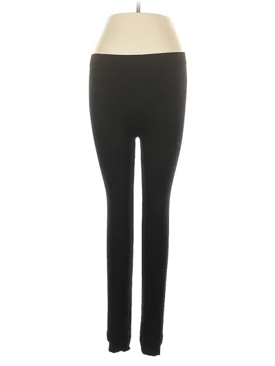 Pre-owned Zara Active Pants In Black