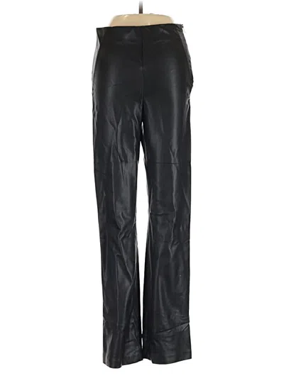 Pre-owned Zara Active Pants In Black