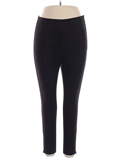Pre-owned Zara Active Pants In Black