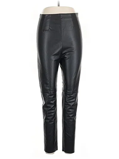Pre-owned Zara Active Pants In Black