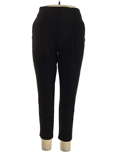 Pre-owned Zara Active Pants In Black