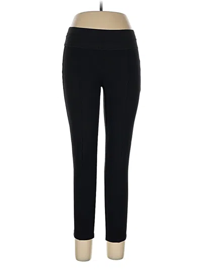 Pre-owned Zara Active Pants In Black