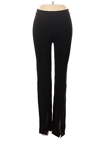 Pre-owned Zara Active Pants In Black