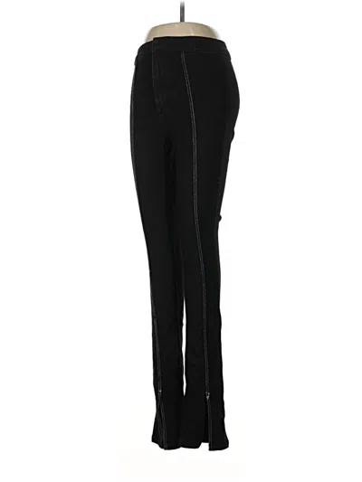Pre-owned Zara Active Pants In Black