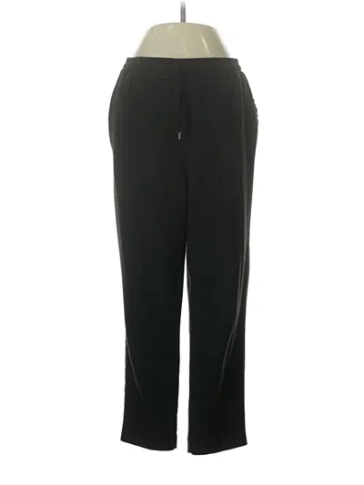 Pre-owned Zara Active Pants In Black