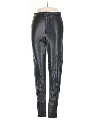 Pre-owned Zara Active Pants In Black