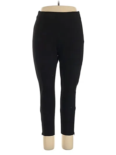 Pre-owned Zara Active Pants In Black