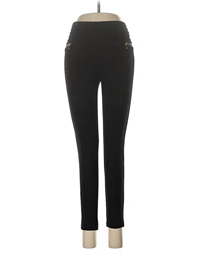 Pre-owned Zara Active Pants In Black