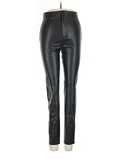 Pre-owned Zara Active Pants In Black