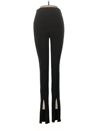 Pre-owned Zara Active Pants In Black