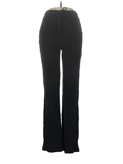 Pre-owned Zara Active Pants In Black