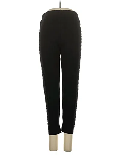 Pre-owned Zara Active Pants In Black