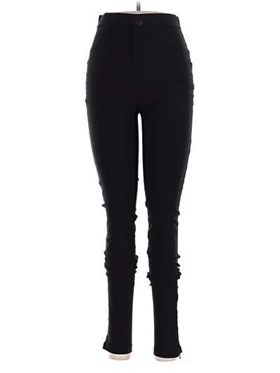Pre-owned Zara Active Pants In Black
