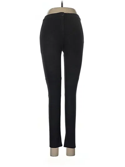 Pre-owned Zara Active Pants In Black