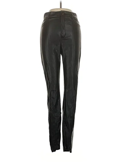 Pre-owned Zara Active Pants In Black