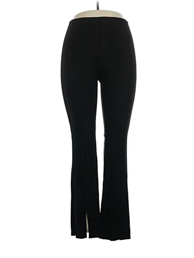 Pre-owned Zara Active Pants In Black