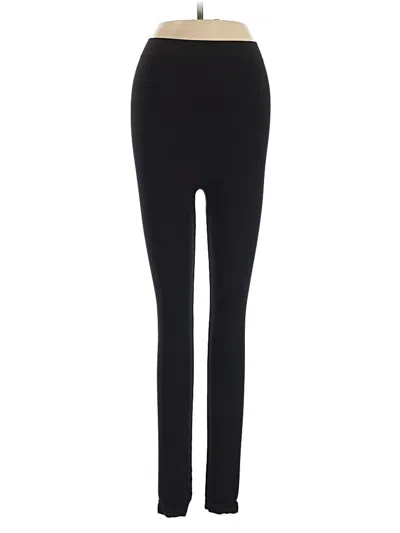 Pre-owned Zara Active Pants In Black