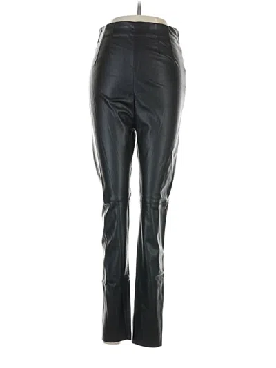 Pre-owned Zara Active Pants In Black