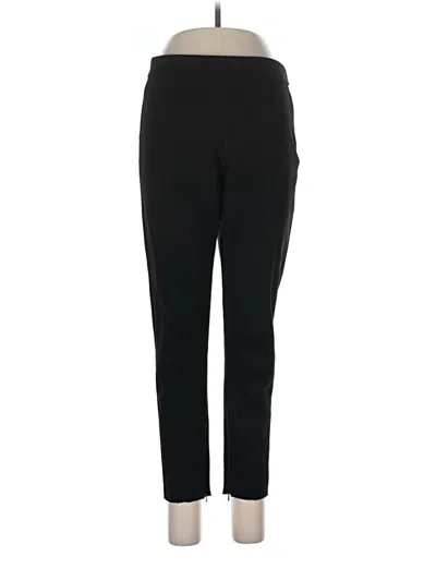 Pre-owned Zara Active Pants In Black