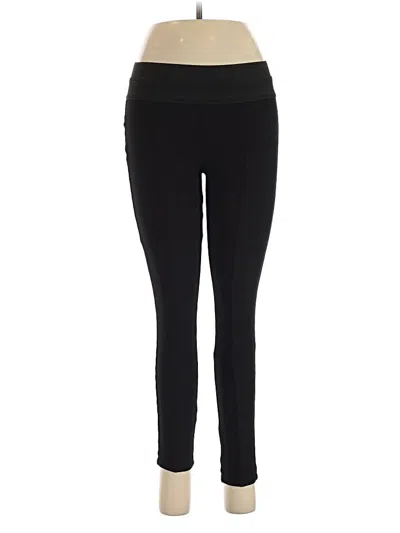 Pre-owned Zara Active Pants In Black