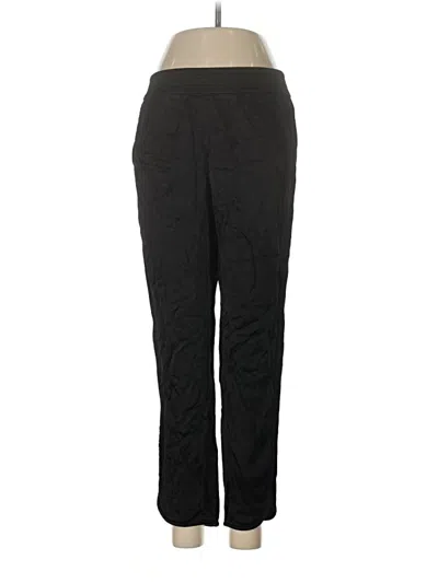 Pre-owned Zara Active Pants In Black