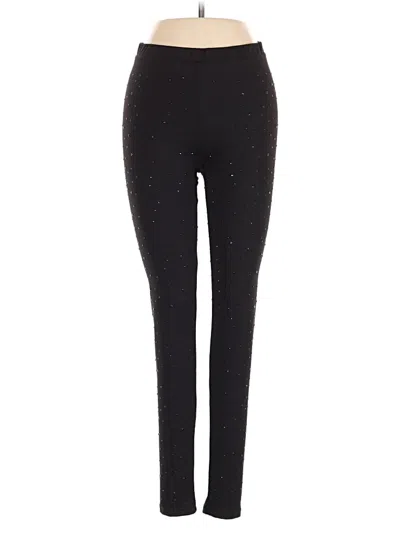 Pre-owned Zara Active Pants In Black