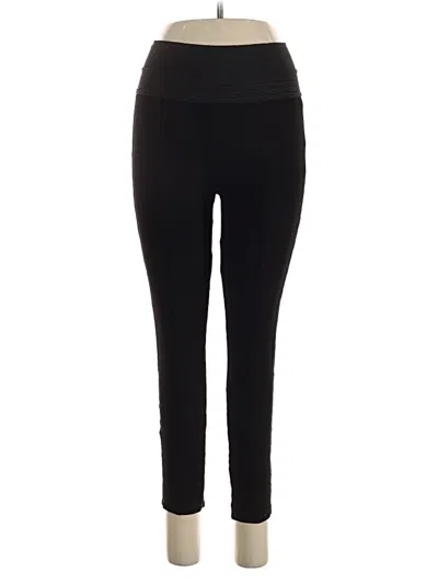 Pre-owned Zara Active Pants In Black