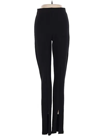 Pre-owned Zara Active Pants In Black