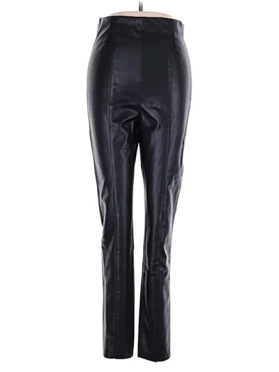 Pre-owned Zara Active Pants In Black