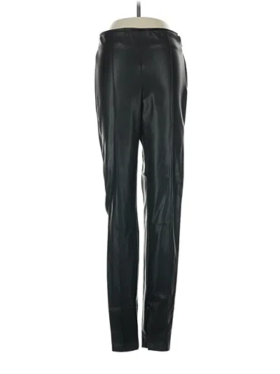 Pre-owned Zara Active Pants In Black