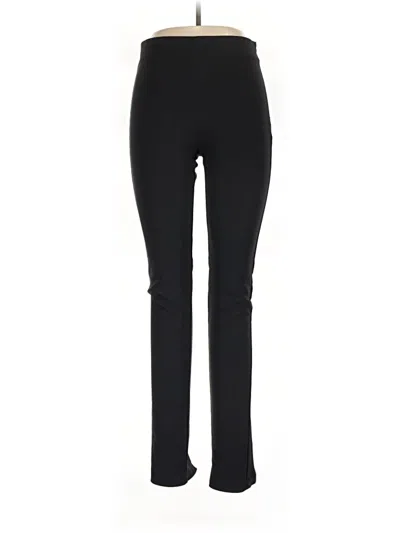 Pre-owned Zara Active Pants In Black