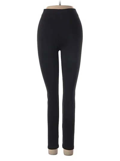 Pre-owned Zara Active Pants In Black