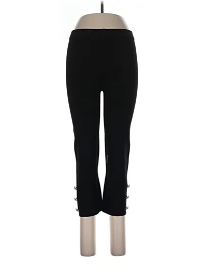 Pre-owned Zara Active Pants In Black