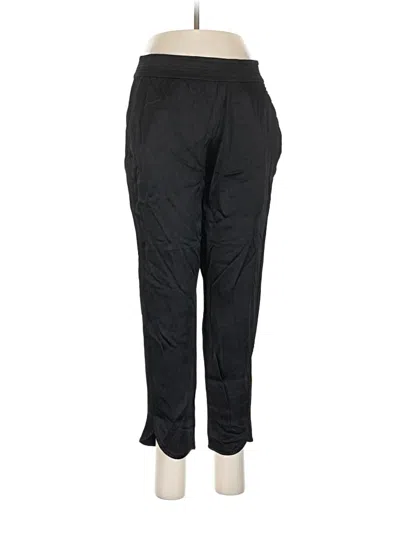 Pre-owned Zara Active Pants In Black