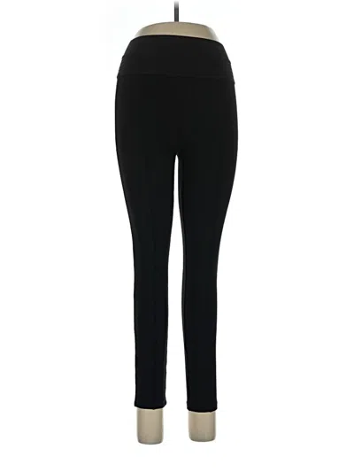 Pre-owned Zara Active Pants In Black