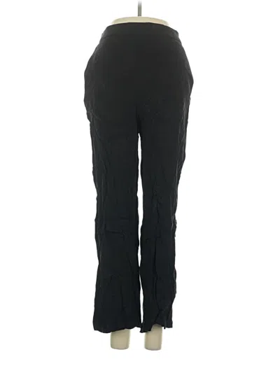Pre-owned Zara Active Pants In Black