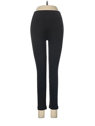 Pre-owned Zara Active Pants In Black