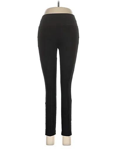 Pre-owned Zara Active Pants In Black