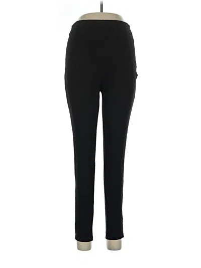 Pre-owned Zara Active Pants In Black