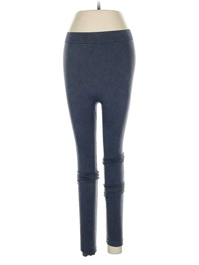 Pre-owned Zara Active Pants In Blue