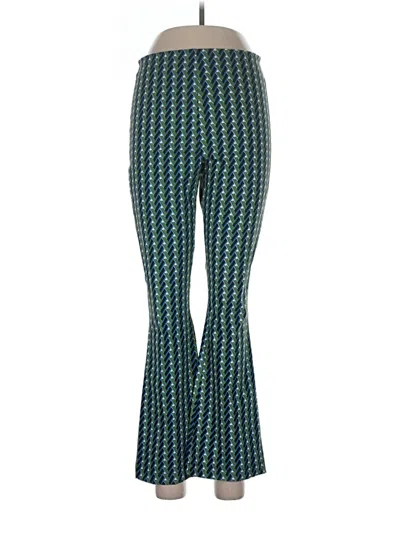 Pre-owned Zara Active Pants In Blue