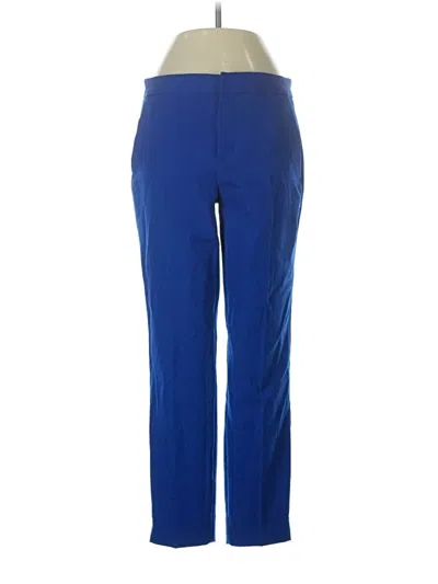 Pre-owned Zara Active Pants In Blue