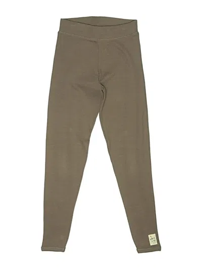 Pre-owned Zara Kids' Active Pants In Brown