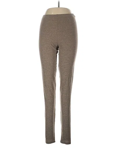 Pre-owned Zara Active Pants In Brown