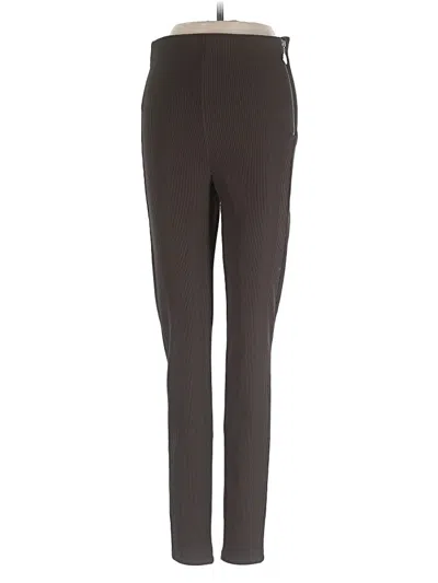 Pre-owned Zara Active Pants In Brown