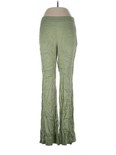 Pre-owned Zara Active Pants In Green