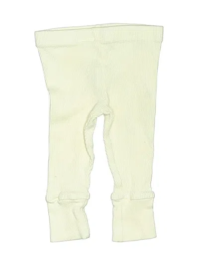 Pre-owned Zara Babies' Active Pants In Ivory