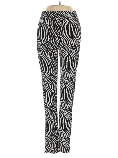 Pre-owned Zara Active Pants In Silver