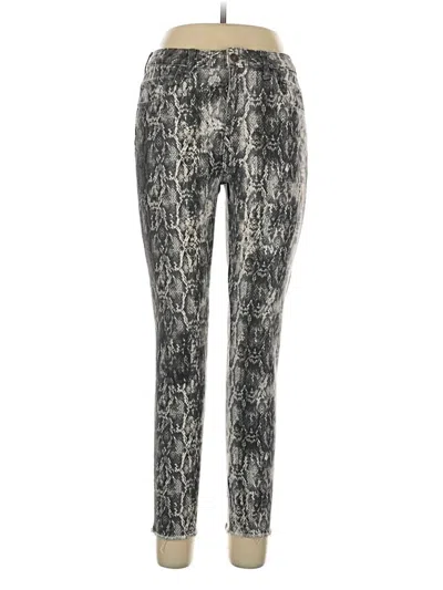 Pre-owned Zara Active Pants In Silver