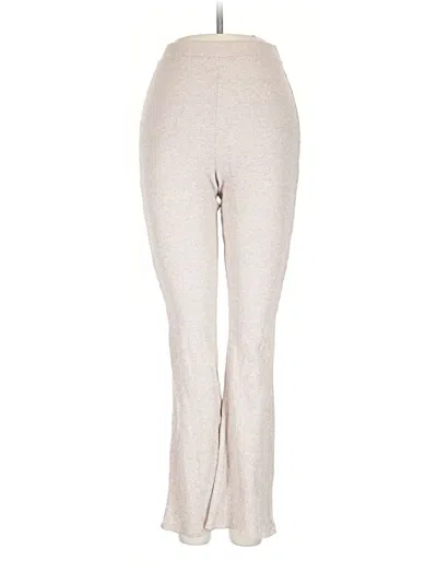Pre-owned Zara Active Pants In Tan